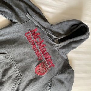 McMasters University Hoodie.